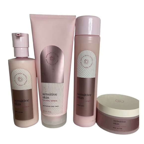 Bath & Body Works Other - Bath and Body Works SENSITIVE SKIN COLLOIDAL OATMEAL 4 Piece Set